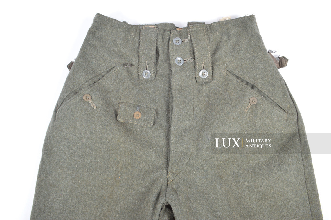 Heer/Waffen-SS M43 combat service trousers, « Keilhose » - photo 13