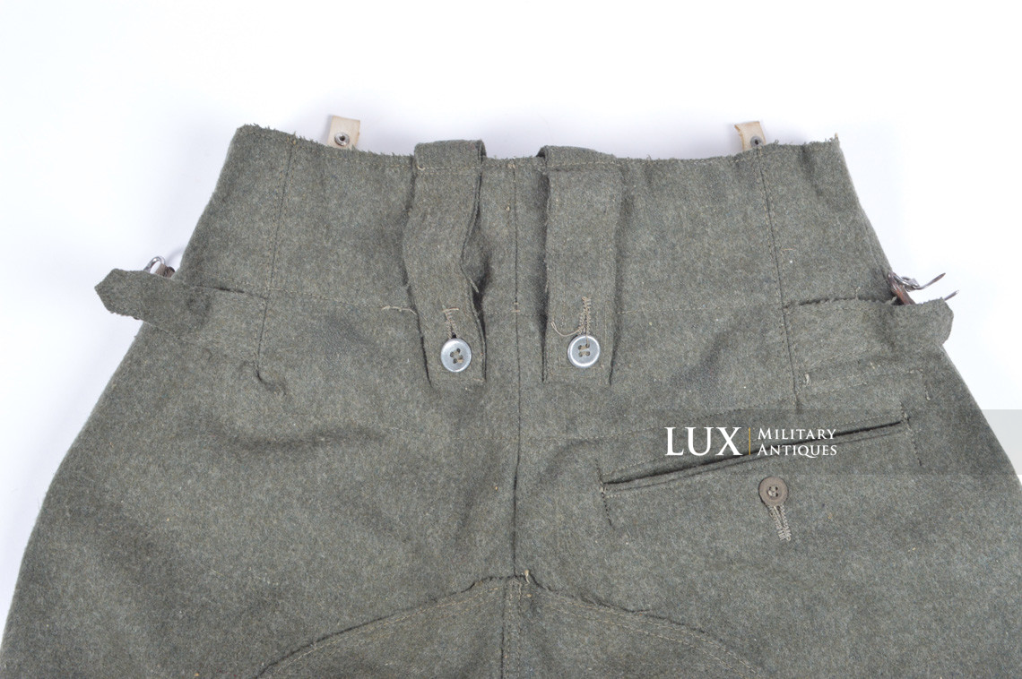 Heer/Waffen-SS M43 combat service trousers, « Keilhose » - photo 19