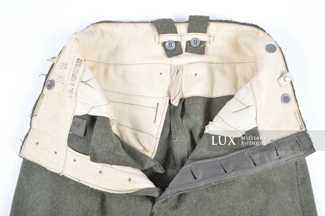 Heer/Waffen-SS M43 combat service trousers, « Keilhose » - photo 25