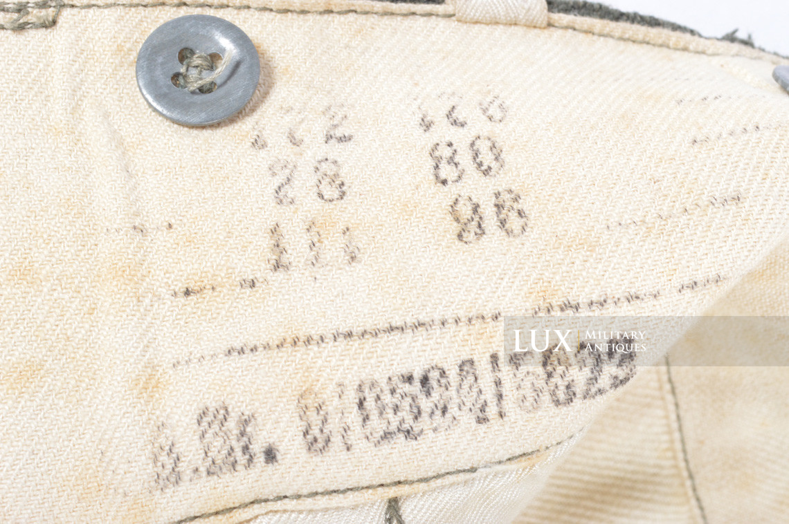 Heer/Waffen-SS M43 combat service trousers, « Keilhose » - photo 26