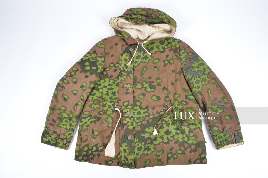 Waffen-SS oak leaf spring pattern reversible winter parka and trouser set - photo 7