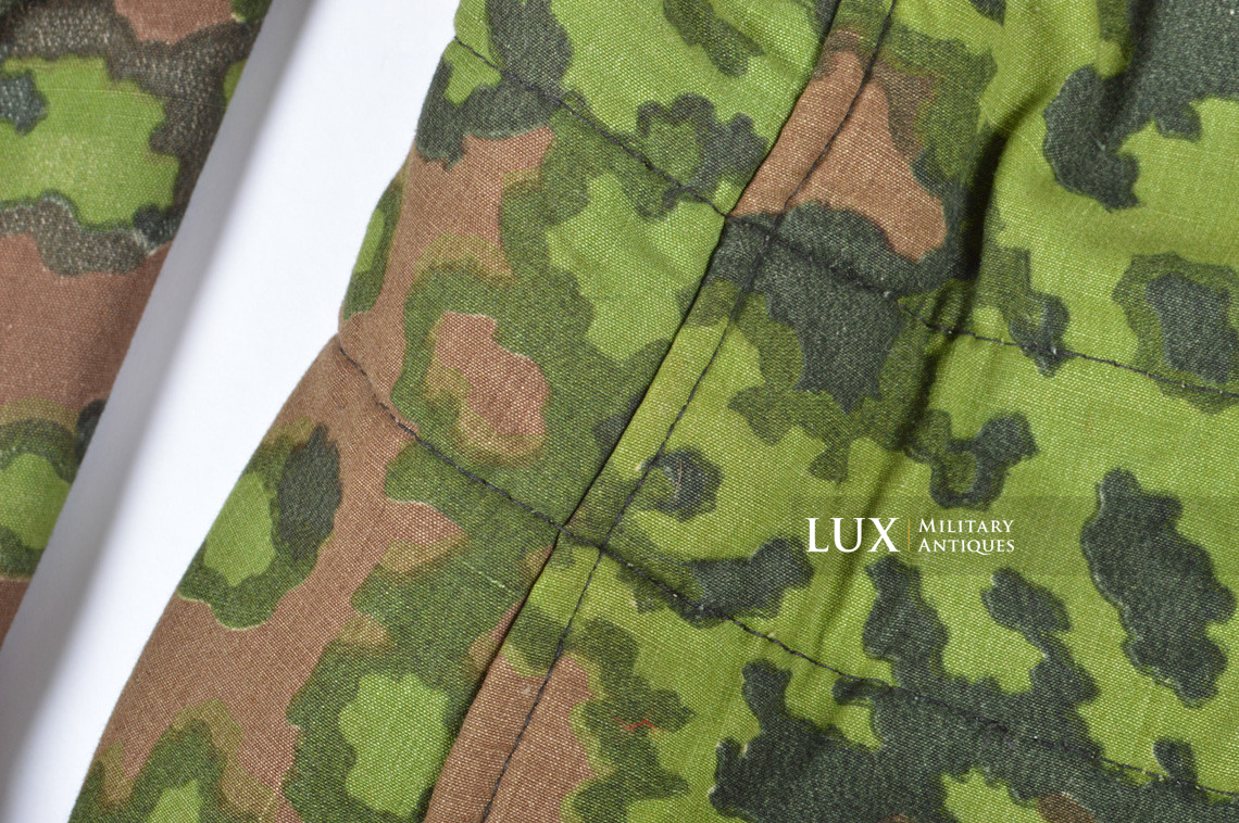 Waffen-SS oak leaf spring pattern reversible winter parka and trouser set - photo 17