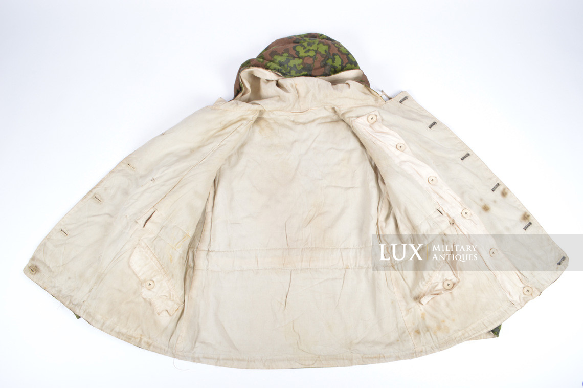 Waffen-SS oak leaf spring pattern reversible winter parka and trouser set - photo 21