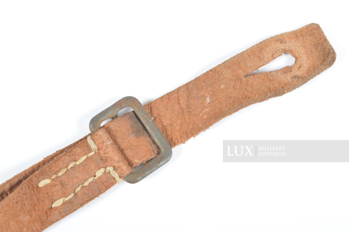 Luftwaffe Tropical Hermann Meyer cap leather chinstrap - photo 7