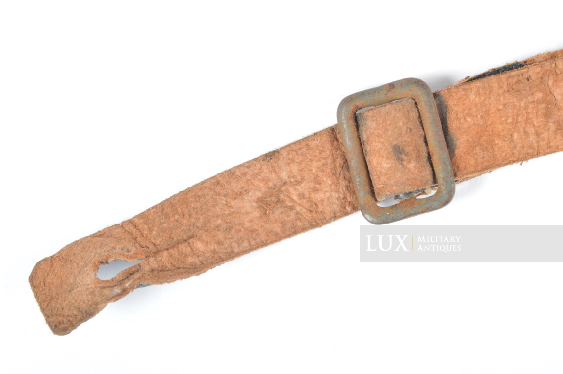 Luftwaffe Tropical Hermann Meyer cap leather chinstrap - photo 8