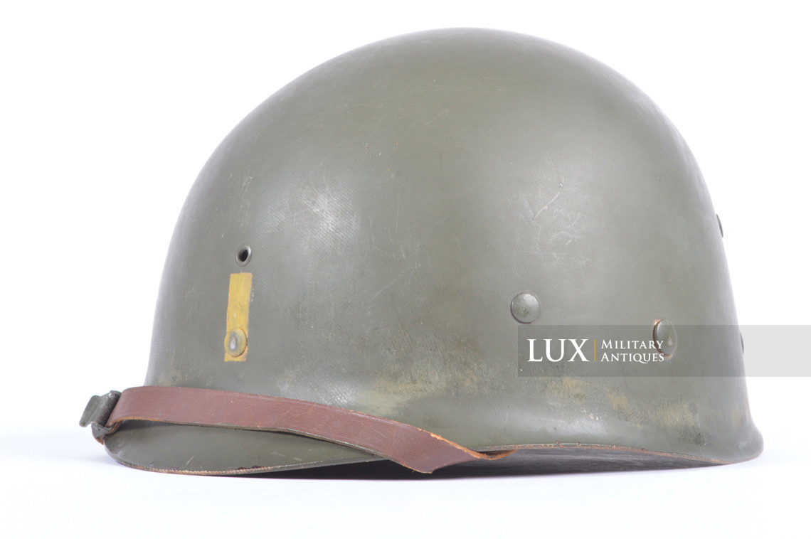 USM1 2nd lieutenant's fixed bale front seam combat helmet set - photo 29