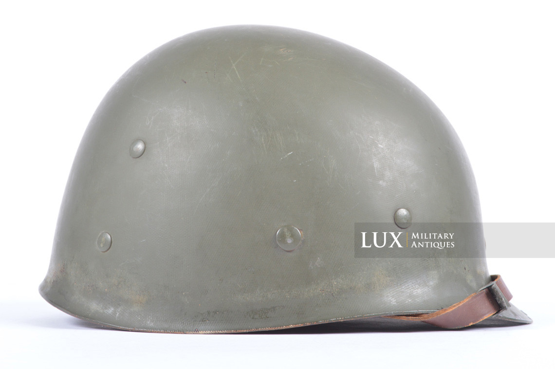 USM1 2nd lieutenant's fixed bale front seam combat helmet set - photo 32