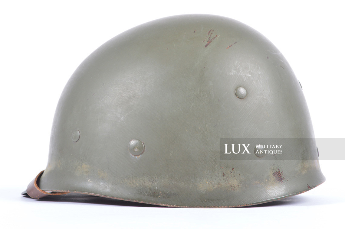 USM1 2nd lieutenant's fixed bale front seam combat helmet set - photo 36