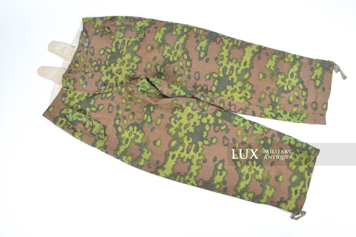 Waffen-SS oak leaf spring pattern reversible winter parka and trouser set - photo 23