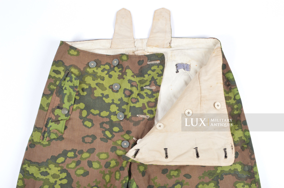 Waffen-SS oak leaf spring pattern reversible winter parka and trouser set - photo 34