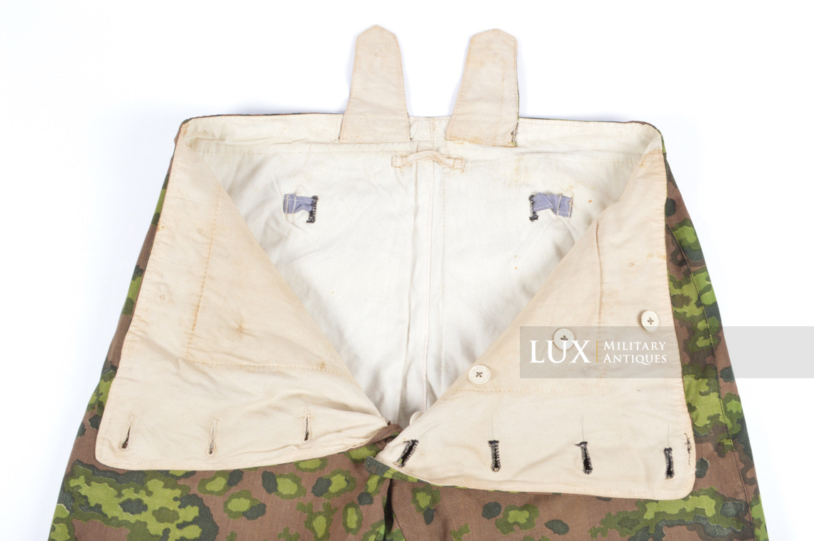 Waffen-SS oak leaf spring pattern reversible winter parka and trouser set - photo 38