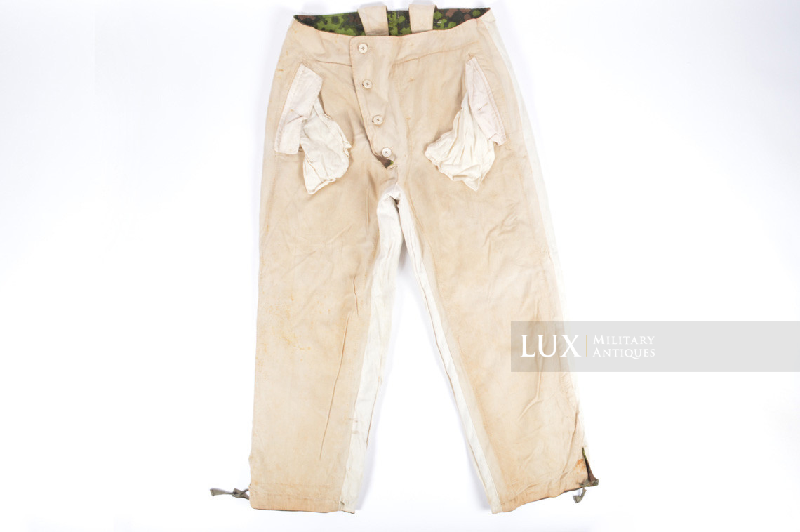 Waffen-SS oak leaf spring pattern reversible winter parka and trouser set - photo 40