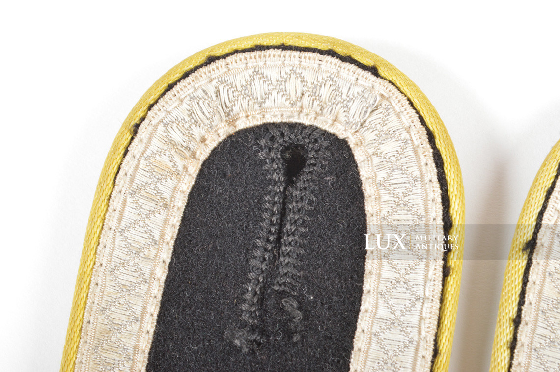 Epaulettes Waffen-SS transmission sous-officier aspirant officier - photo 7