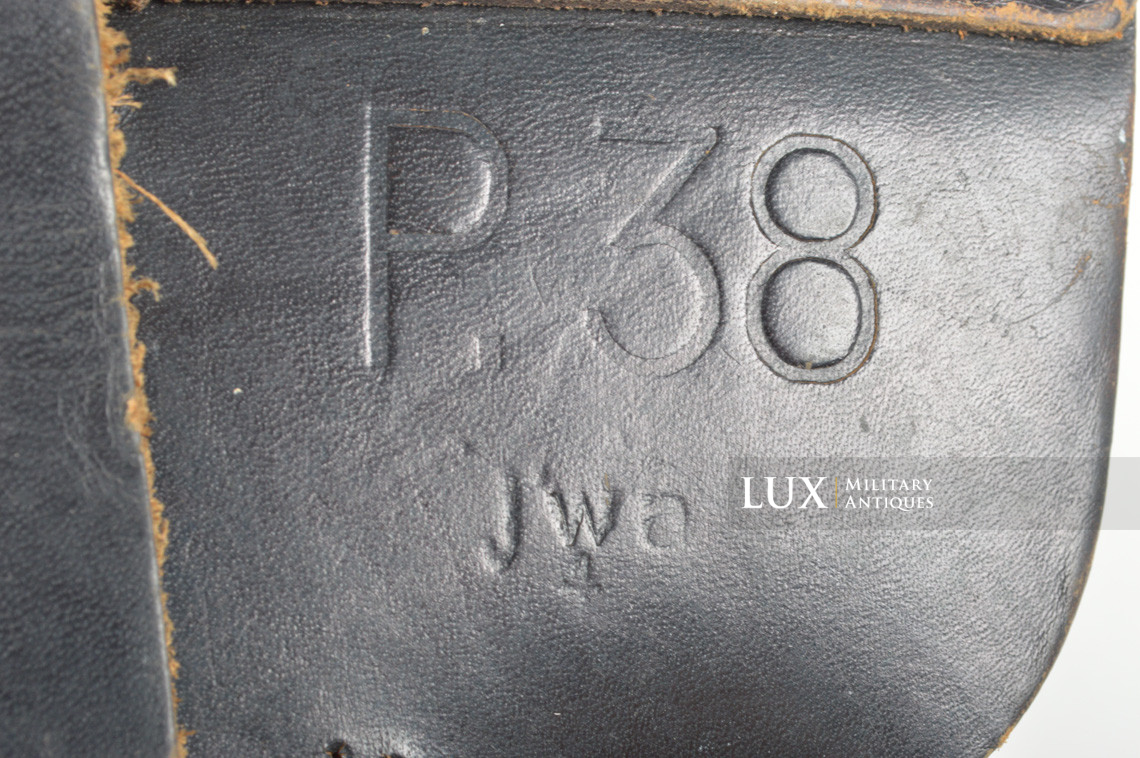 German late-war P38 soft holster, « Jwa4 » - photo 9