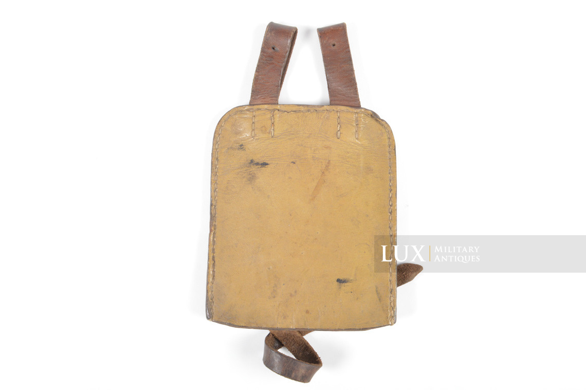 German late-war tan pressed cardboard entrenching tool carrying case, « erg44 » - photo 15