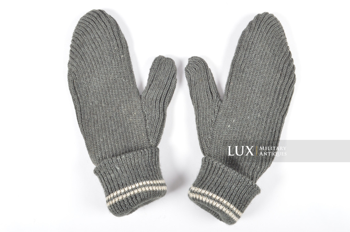 Rare moufles allemandes réglementaires - Lux Military Antiques - photo 12