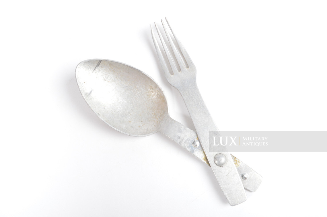 German field spoon/fork combo cutlery set, « W.S.M.39 » - photo 4