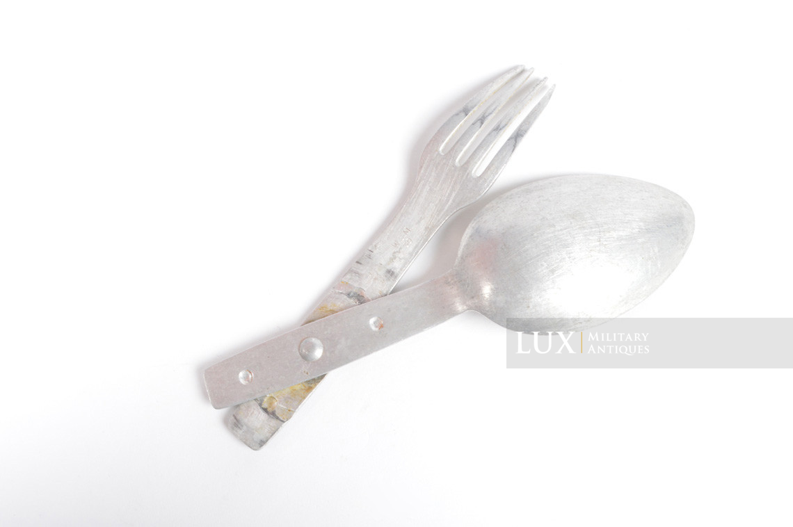 German field spoon/fork combo cutlery set, « W.S.M.39 » - photo 8