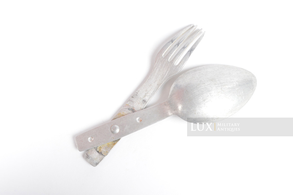 German field spoon/fork combo cutlery set, « W.S.M.39 » - photo 8