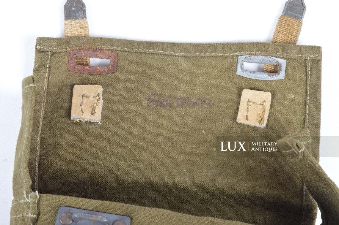 German late war pioneer combat assault pouch set & backpack - photo 31