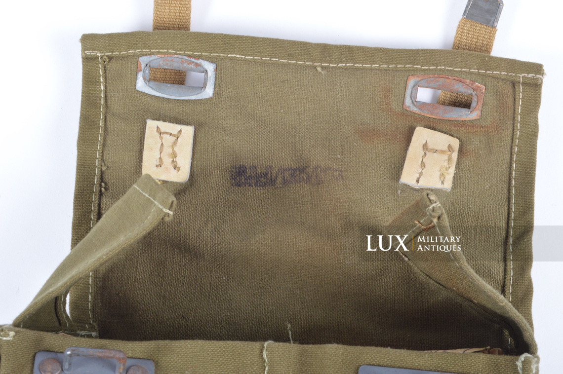 German late war pioneer combat assault pouch set & backpack - photo 35