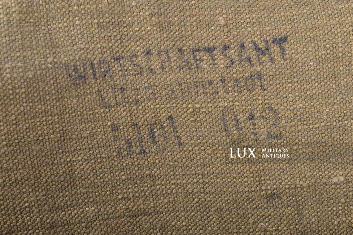 German late war pioneer combat assault pouch set & backpack - photo 47