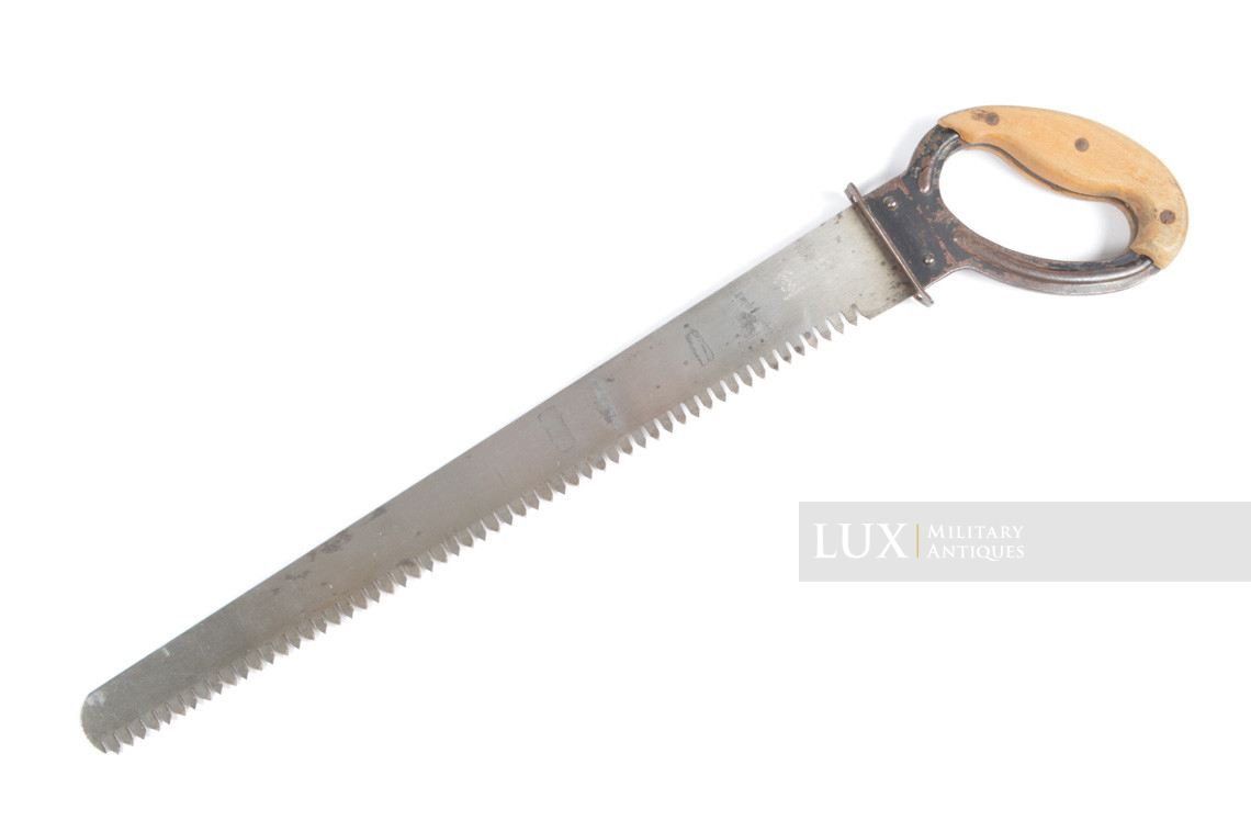 German combat engineer's field saw & black leather scabbard, « 1939 » - photo 20