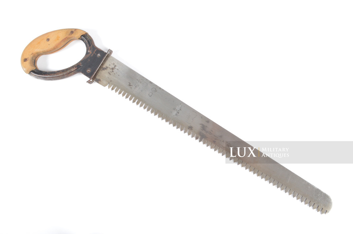 German combat engineer's field saw & black leather scabbard, « 1939 » - photo 24