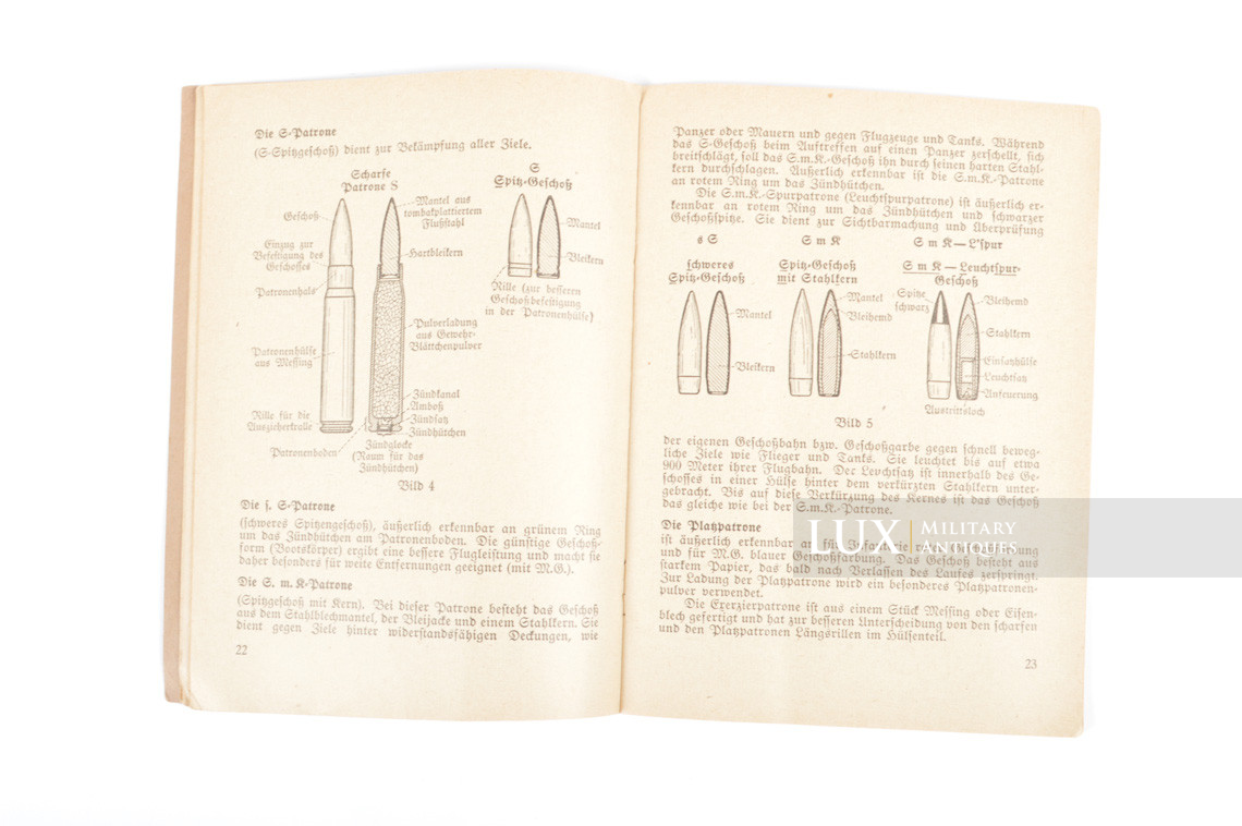 German K98 weapons training booklet, « Das Gewehr 98 » - photo 12