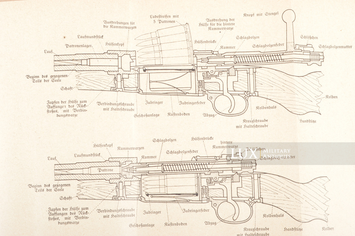 German K98 weapons training booklet, « Das Gewehr 98 » - photo 15