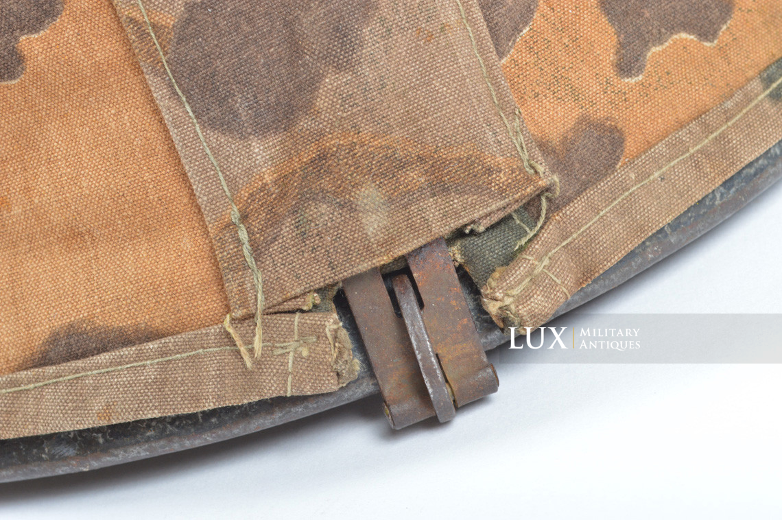 Second pattern Waffen-SS « Oak-Leaf B » camouflage helmet cover, « combat worn » - photo 51