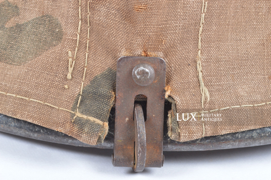 Second pattern Waffen-SS « Oak-Leaf B » camouflage helmet cover, « combat worn » - photo 24
