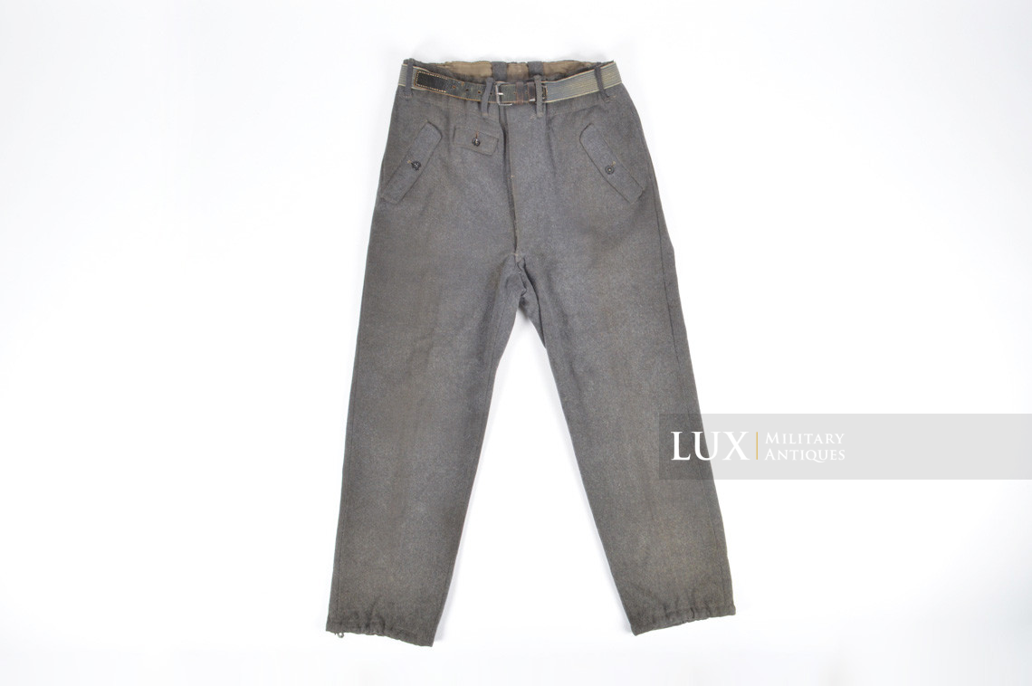 Rare pantalon de combat M44 Luftwaffe, « RBNr. » - photo 16