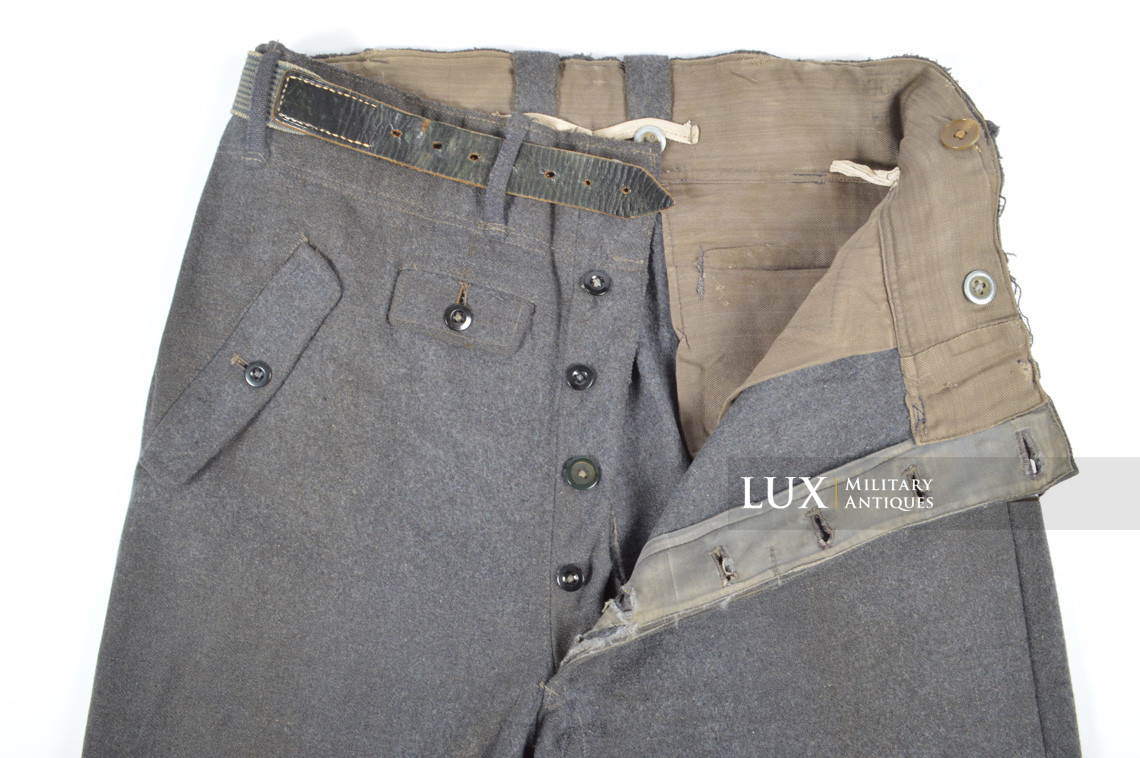 Rare pantalon de combat M44 Luftwaffe, « RBNr. » - photo 27