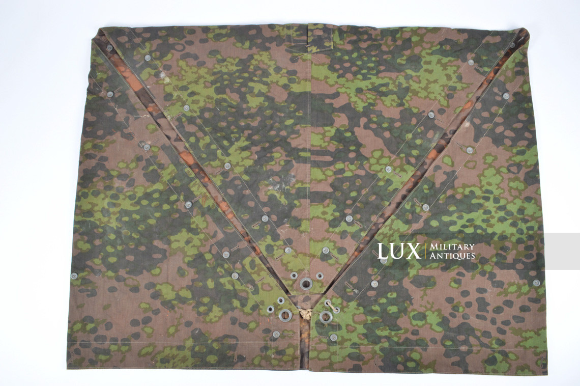 Waffen-SS camouflage shelter quarter/poncho, « plane tree 1 overprint » - photo 4