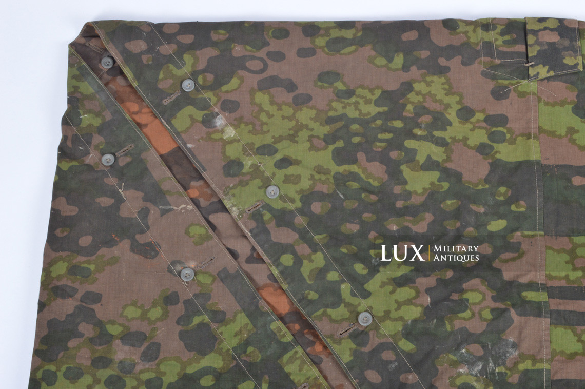 Waffen-SS camouflage shelter quarter/poncho, « plane tree 1 overprint » - photo 8