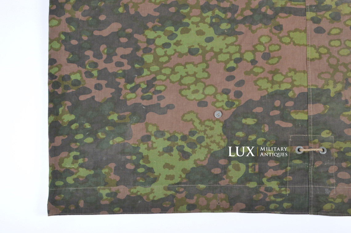 Waffen-SS camouflage shelter quarter/poncho, « plane tree 1 overprint » - photo 14