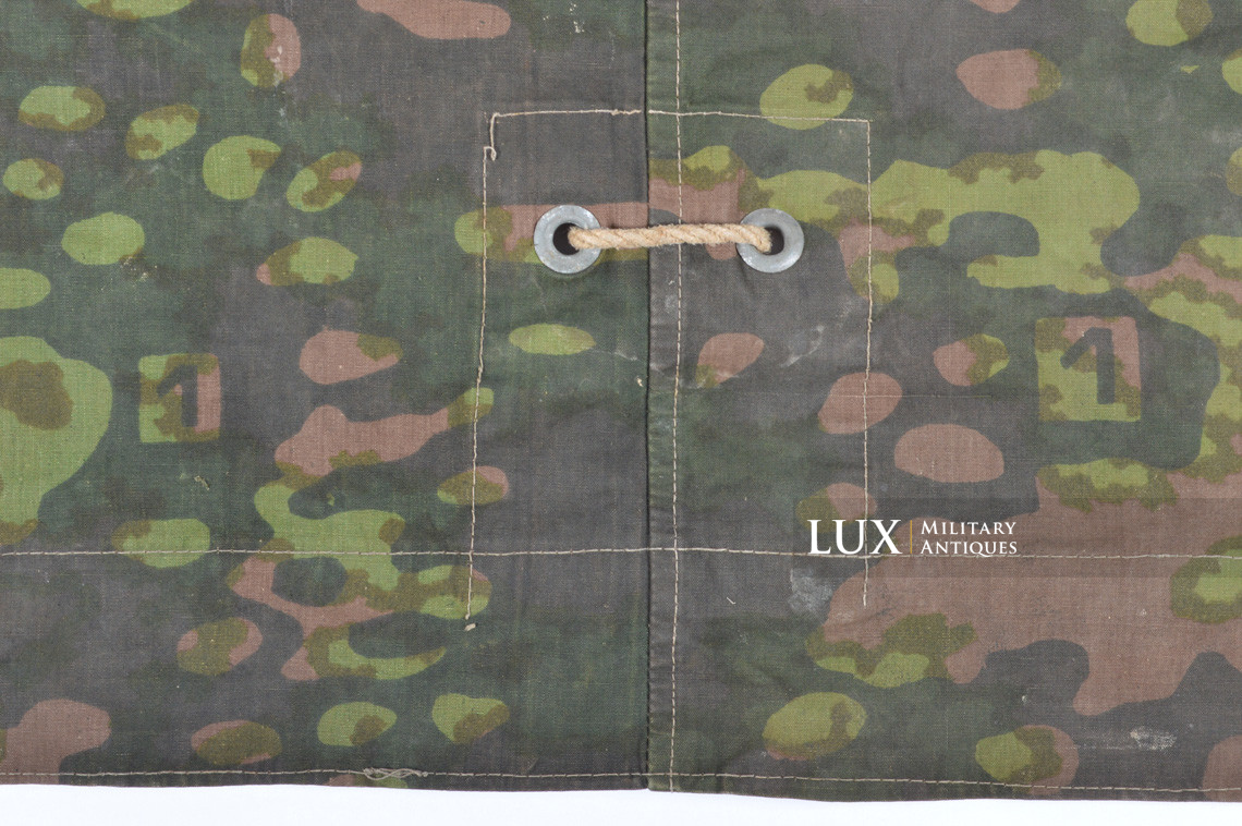 Waffen-SS camouflage shelter quarter/poncho, « plane tree 1 overprint » - photo 18