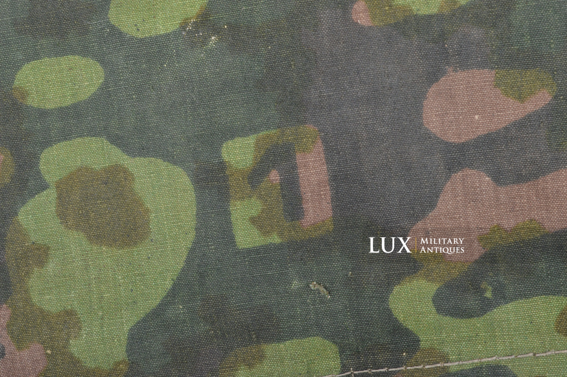 Waffen-SS camouflage shelter quarter/poncho, « plane tree 1 overprint » - photo 19