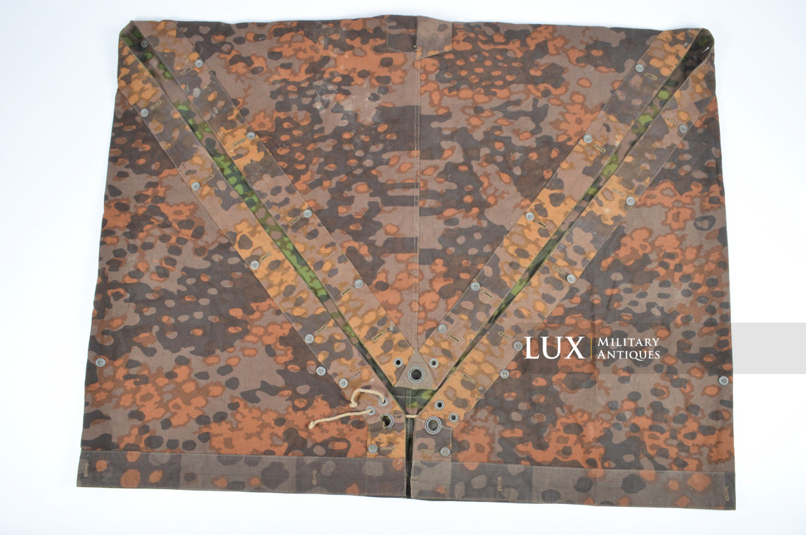 Waffen-SS camouflage shelter quarter/poncho, « plane tree 1 overprint » - photo 21