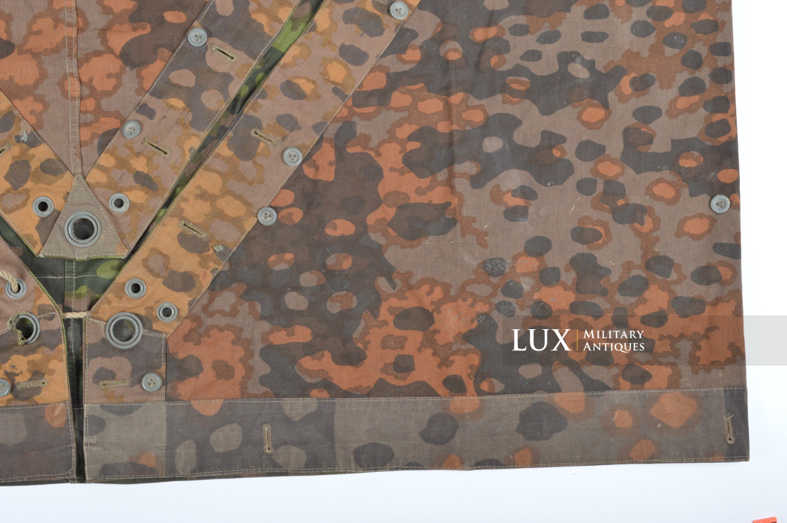 Waffen-SS camouflage shelter quarter/poncho, « plane tree 1 overprint » - photo 25