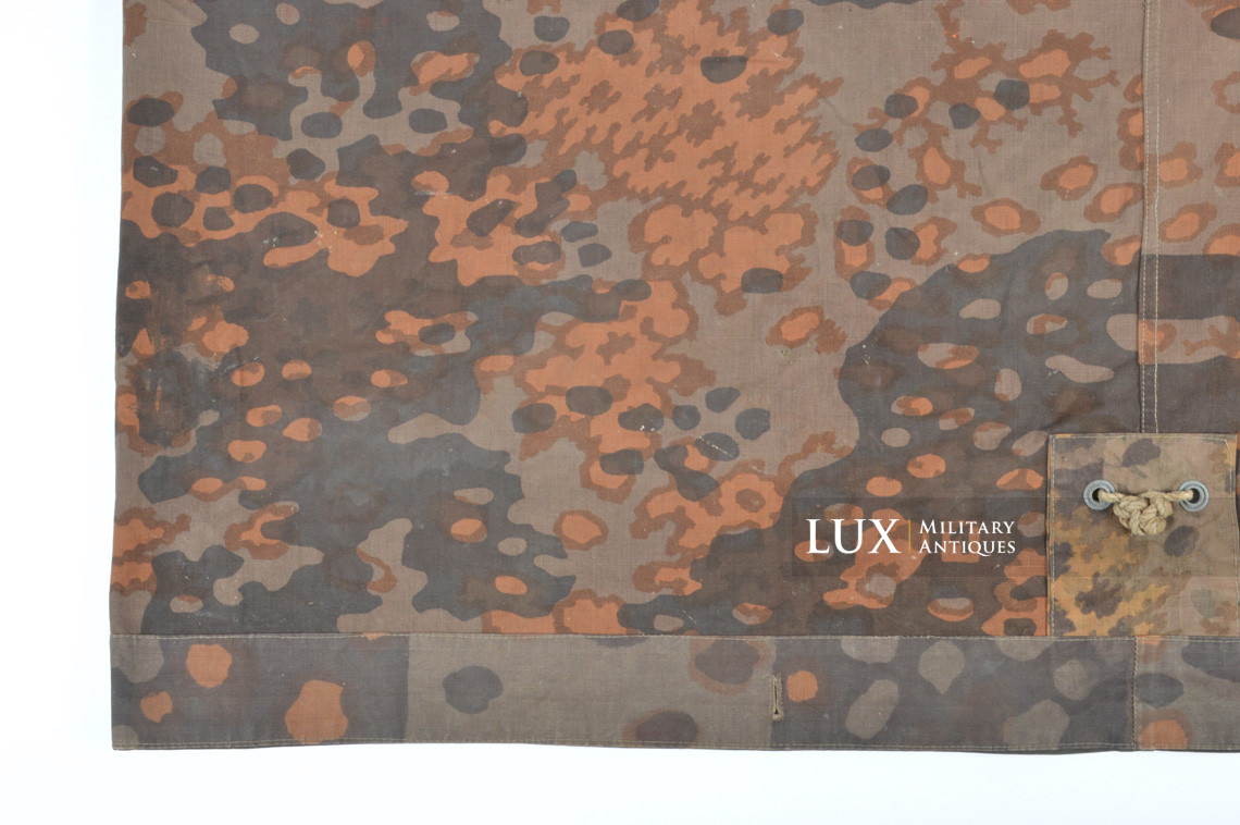 Waffen-SS camouflage shelter quarter/poncho, « plane tree 1 overprint » - photo 28