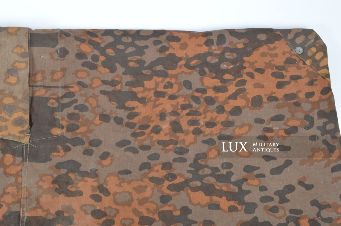 Waffen-SS camouflage shelter quarter/poncho, « plane tree 1 overprint » - photo 30