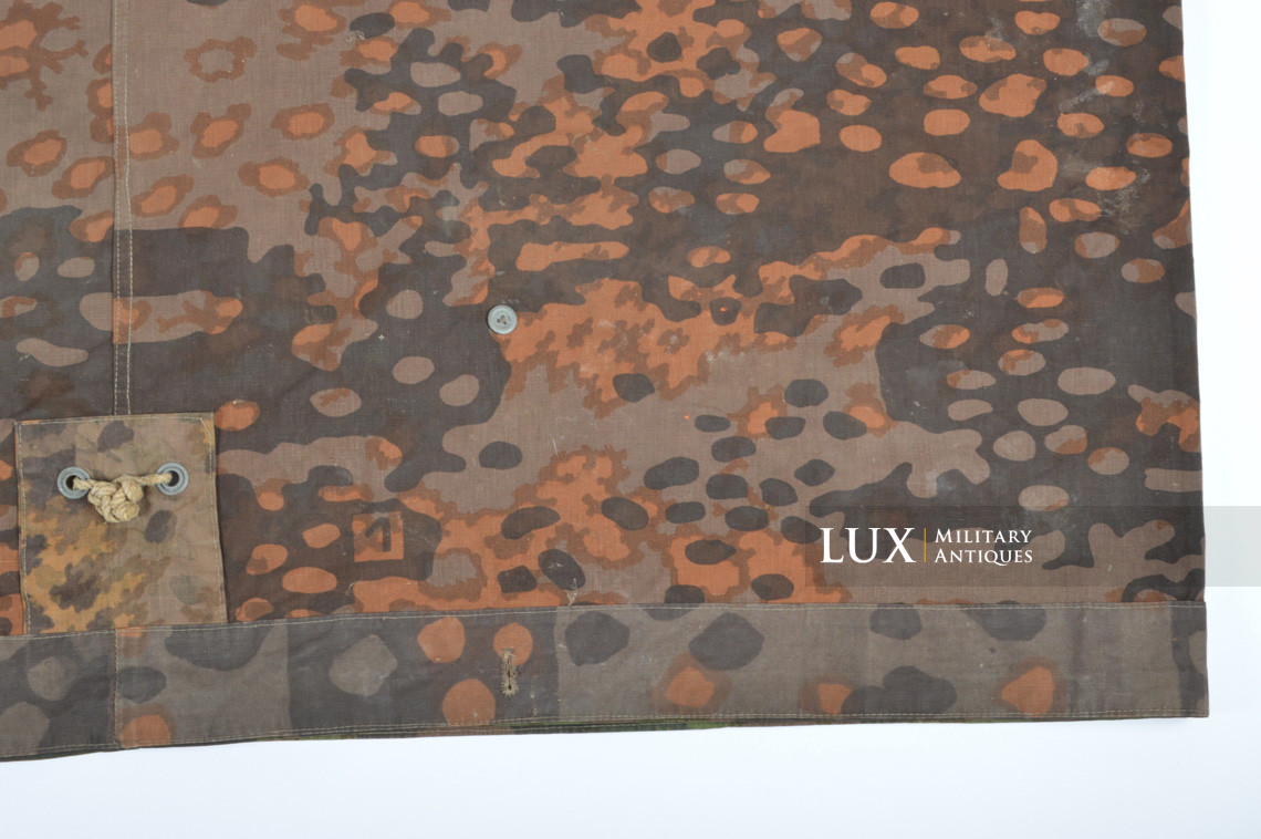 Waffen-SS camouflage shelter quarter/poncho, « plane tree 1 overprint » - photo 31