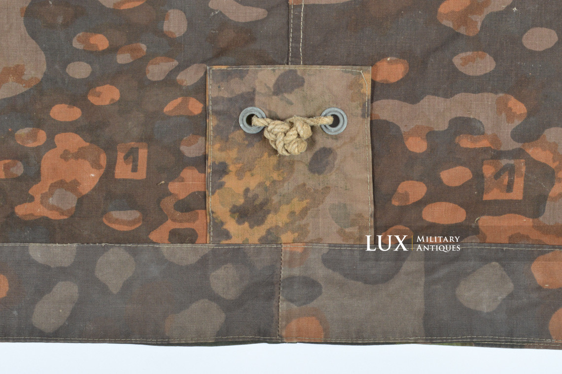 Waffen-SS camouflage shelter quarter/poncho, « plane tree 1 overprint » - photo 32