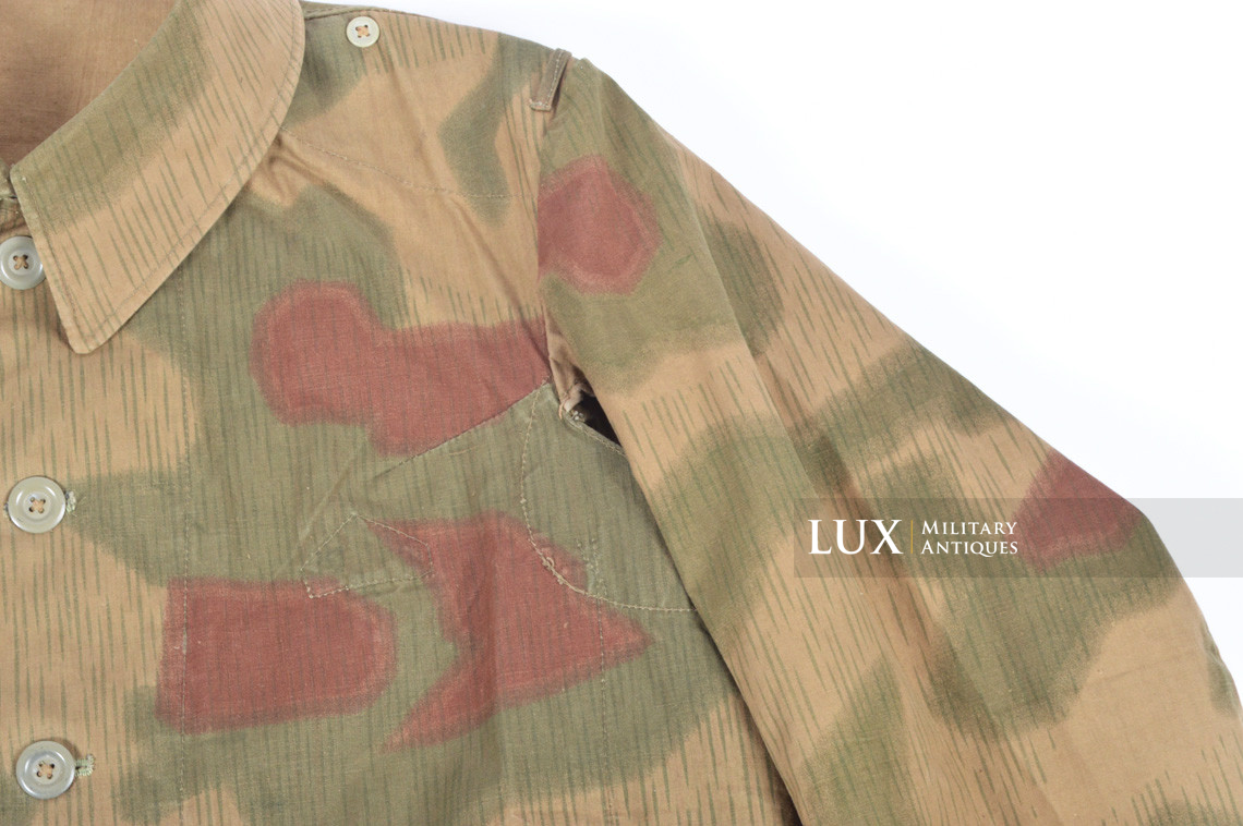 Rare unissued Luftwaffe tan/water camouflage field division jacket - photo 15