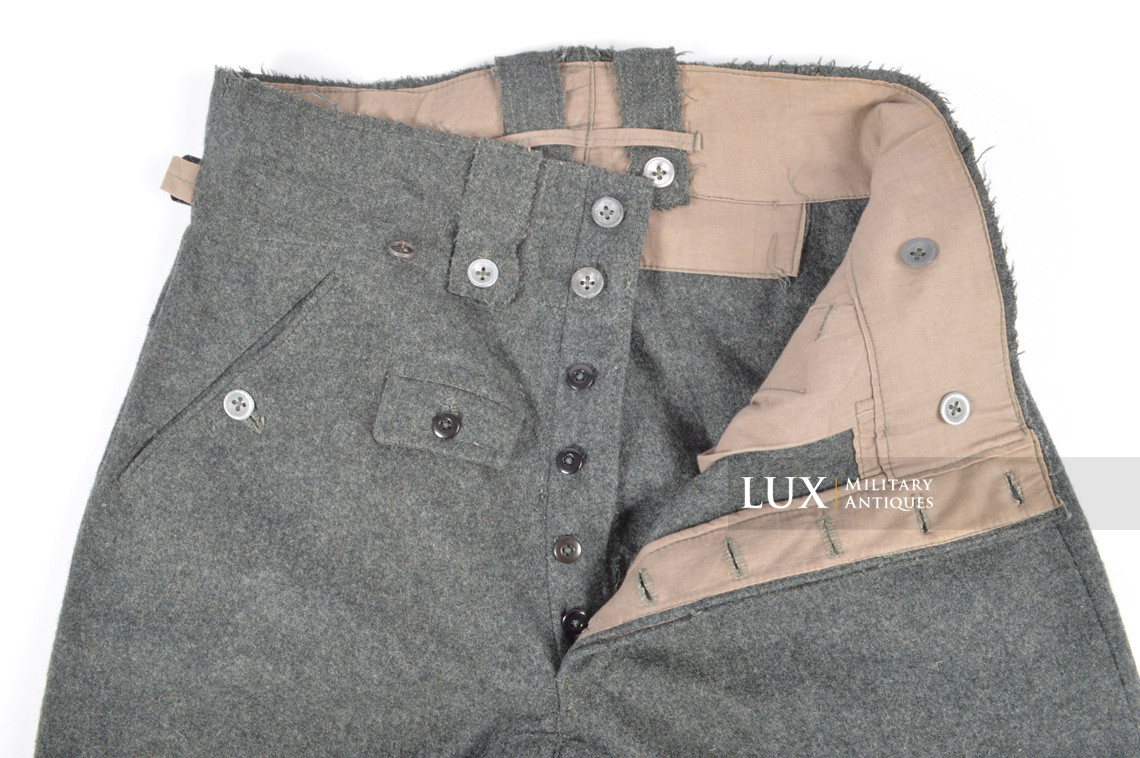 Heer/Waffen-SS M43 combat service trousers, « Keilhose » - photo 22