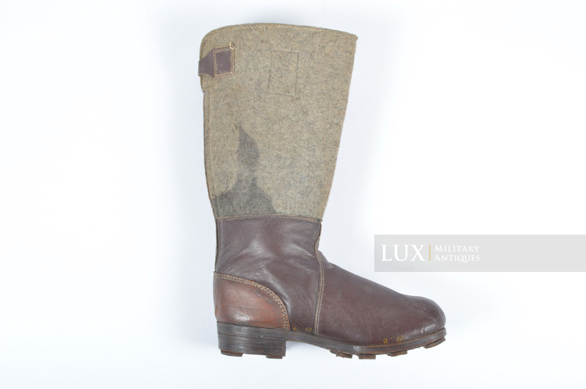 German late-war brown winter combat boots, « RBNr. » - photo 32