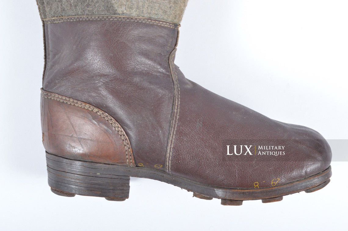 German late-war brown winter combat boots, « RBNr. » - photo 34