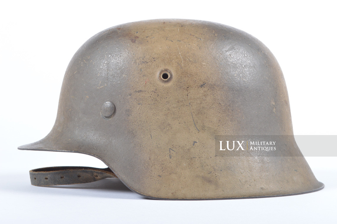 Casque M42 Luftwaffe camouflé deux tons, « ET66 » - photo 4